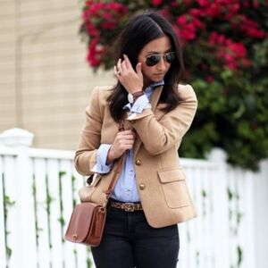 Banana Republic BLAZER wool Blend in Camel